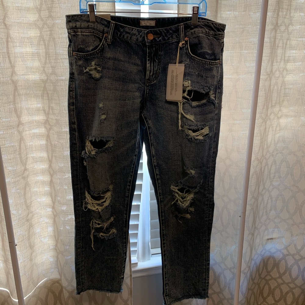 Dear John cropped girlfriend jeans